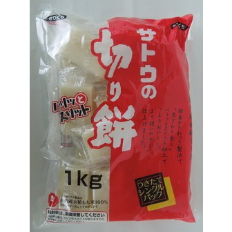 Satoh kiri-mochi(cutted rice cake) 1kg(35.2oz)